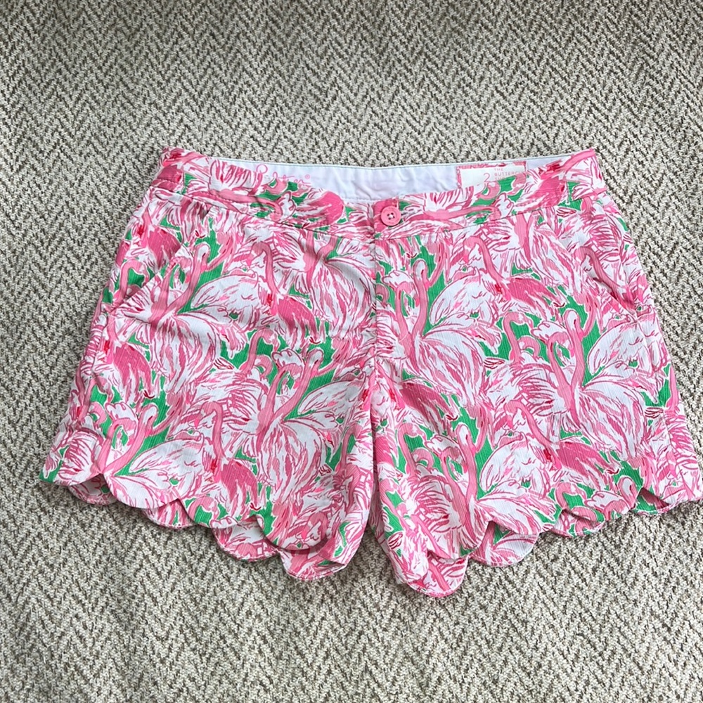Lilly Pulitzer Buttercup Shorts Pink Colony